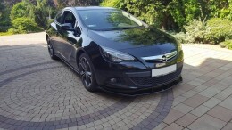 Cup Spoilerlippe Front Ansatz passend für OPEL ASTRA...
