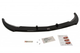 Cup Spoilerlippe Front Ansatz passend für OPEL ASTRA GTC schwarz Hochglanz