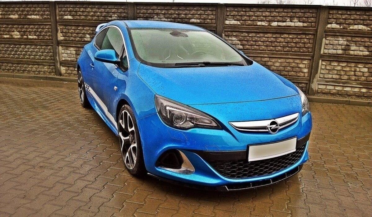 Cup Spoilerlippe Front Ansatz passend für OPEL ASTRA J OPC ...