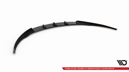 Cup Spoilerlippe Front Ansatz passend für OPEL ASTRA J OPC / VXR NÜRBURG schwarz Hochglanz