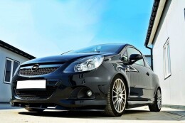 Cup Spoilerlippe Front Ansatz für Opel CORSA D...