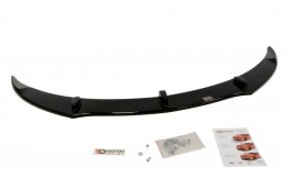 Cup Spoilerlippe Front Ansatz passend für OPEL INSIGNIA MK1 Facelift schwarz Hochglanz