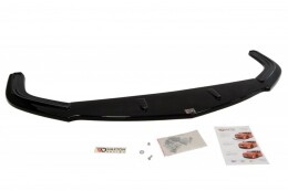 Cup Spoilerlippe Front Ansatz passend für OPEL ZAFIRA B OPC / VXR schwarz Hochglanz