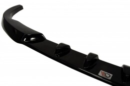 Cup Spoilerlippe Front Ansatz passend für PEUGEOT 206 (passend für: CC, RC, GTI, S16, XSI, XS, SPORT) schwarz Hochglanz