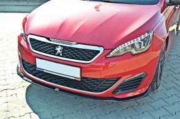 Cup Spoilerlippe Front Ansatz für v.1 PEUGEOT 308 II...