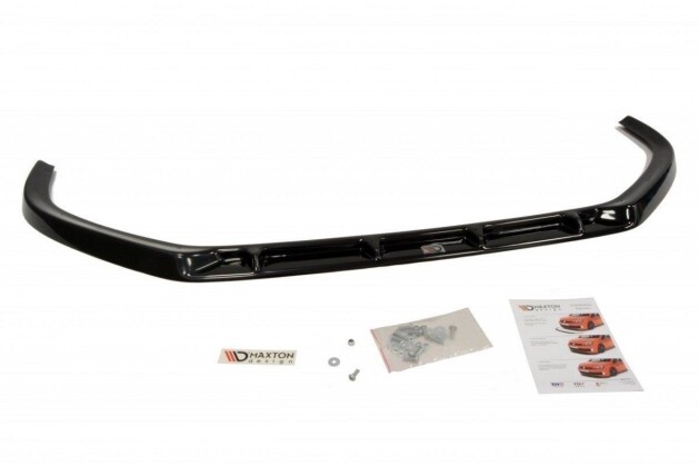 Cup Spoilerlippe Front Ansatz passend für PEUGEOT 308 vor Facelift schwarz Hochglanz