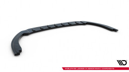 Street+ Spoilerlippe Front Ansatz V.1 passend für Peugeot RCZ Mk1 schwarz Hochglanz