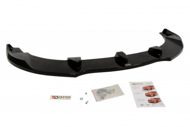 Cup Spoilerlippe Front Ansatz passend für PORSCHE 911 Carrera 997.1 schwarz Hochglanz