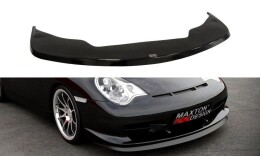 Cup Spoilerlippe Front Ansatz passend für PORSCHE 911 GT3 (996) schwarz Hochglanz