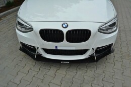 Racing Cup Spoilerlippe Front Ansatz passend für BMW 1er F20/F21 M-Power (vor Facelift)