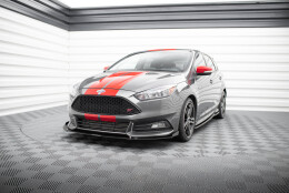 Street Pro Spoilerlippe Front Ansatz V.2 passend für Ford Focus ST Mk3 FL