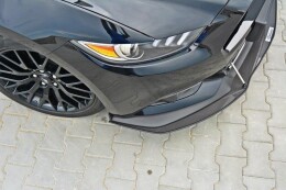 Racing Cup Spoilerlippe Front Ansatz für Ford Mustang GT Mk6