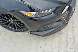 Street Pro Cup Spoilerlippe Front Ansatz für Ford Mustang GT Mk6