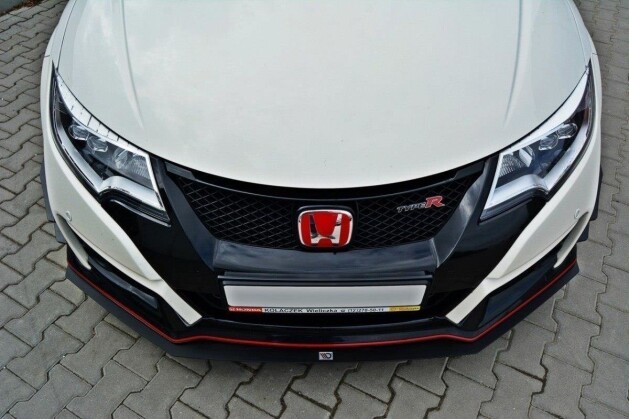 Racing Cup Spoilerlippe Front Ansatz für v.1 HONDA CIVIC IX TYPE R