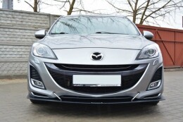 Street Pro Spoilerlippe Front Ansatz passend für Mazda 3 MK2 SPORT (vor FL)
