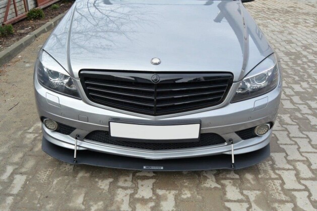 Street Pro Spoilerlippe Front Ansatz passend für Mercedes C Limousine / Kombi AMG-Line W204 / S204