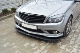 Racing Cup Spoilerlippe Front Ansatz passend für Mercedes-Benz C Limousine / Kombi AMG-Line W204 / S204