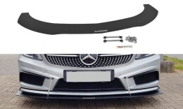 Racing Cup Spoilerlippe Front Ansatz für Mercedes A W176 AMG-Line