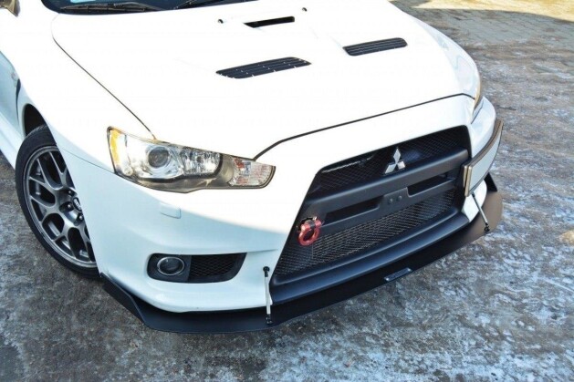 Street Pro Spoilerlippe Front Ansatz V.1 passend für Mitsubishi Lancer Evo X