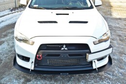 Racing Cup Spoilerlippe Front Ansatz V.1 passend für Mitsubishi Lancer Evo X
