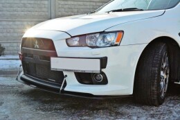 Racing Cup Spoilerlippe Front Ansatz V.2 passend für Mitsubishi Lancer Evo X