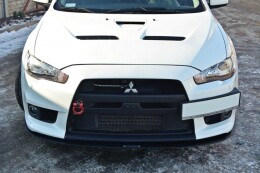 Street Pro Spoilerlippe Front Ansatz V.3 passend für Mitsubishi Lancer Evo X