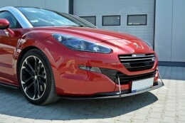 Racing Cup Spoilerlippe Front Ansatz passend für PEUGEOT RCZ FACELIFT