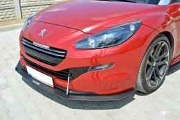 Racing Cup Spoilerlippe Front Ansatz passend für PEUGEOT RCZ FACELIFT
