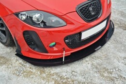 Street Pro Spoilerlippe Front Ansatz V.1 passend für Seat Leon MK2 MS DESIGN