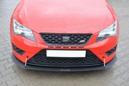 Racing Cup Spoilerlippe Front Ansatz für Seat LEON III CUPRA / FR