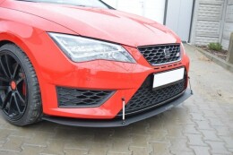 Racing Cup Spoilerlippe Front Ansatz passend für SEAT LEON III CUPRA / FR
