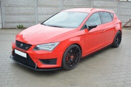 Racing Cup Spoilerlippe Front Ansatz passend für SEAT LEON III CUPRA / FR