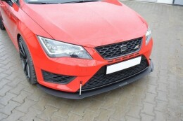 Street Pro Cup Spoilerlippe Front Ansatz für Seat LEON III CUPRA / FR