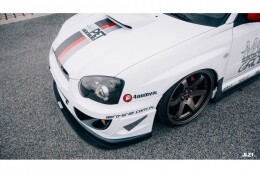Racing Cup Spoilerlippe Front Ansatz für Subaru Impreza WRX STI (BLOBEYE)