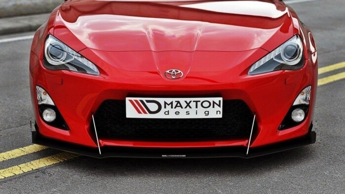 Racing Cup Spoilerlippe Front Ansatz passend für TOYOTA GT86 mit Wings