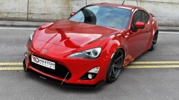 Racing Cup Spoilerlippe Front Ansatz passend für TOYOTA GT86 mit Wings