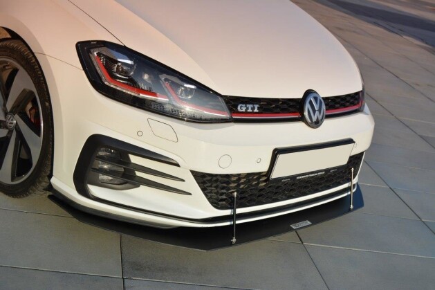 Racing Cup Spoilerlippe Front Ansatz V.1 passend für VW GOLF 7 GTI FACELIFT