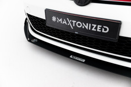 Racing Cup Spoilerlippe Front Ansatz passend für VW GOLF 7 GTI