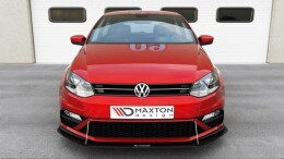 Racing Cup Spoilerlippe Front Ansatz für VW POLO V GTI
