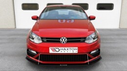 Racing Cup Spoilerlippe Front Ansatz passend für VW Polo GTI Mk5 Facelift
