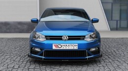 Racing Cup Spoilerlippe Front Ansatz für Mit Flügeln VW Polo GTI Mk5 FL