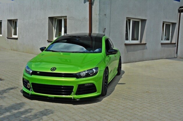 Street Pro Cup Spoilerlippe Front Ansatz für VW SCIROCCO R