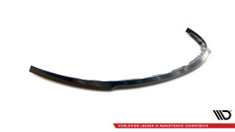 Cup Spoilerlippe Front Ansatz passend für RENAULT CLIO III RS schwarz Hochglanz