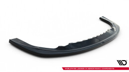 Cup Spoilerlippe Front Ansatz passend für RENAULT MEGANE 3 RS v.1 schwarz Hochglanz