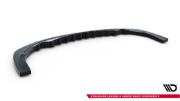 Cup Spoilerlippe Front Ansatz passend für RENAULT MEGANE 3 RS v.1 schwarz Hochglanz