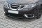 Cup Spoilerlippe Front Ansatz passend für Saab 9-3 Aero Mk2 Facelift schwarz Hochglanz