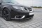 Cup Spoilerlippe Front Ansatz passend für Saab 9-3 Aero Mk2 Facelift schwarz Hochglanz