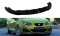 Cup Spoilerlippe Front Ansatz für Seat IBIZA IV 6J vor FL schwarz Hochglanz