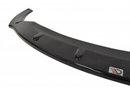 Cup Spoilerlippe Front Ansatz passend für SEAT IBIZA 4 SPORTCOUPE (vor Facelift) schwarz Hochglanz