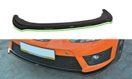 Cup Spoilerlippe Front Ansatz V.2 passend für SEAT LEON MK2 CUPRA / FR Facelift schwarz Hochglanz